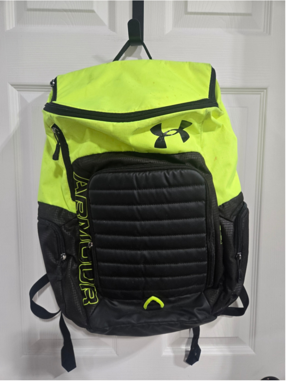 Men's Under Armour Backpack One Size Yellow and Black